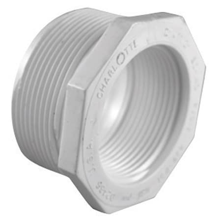 Charlotte Pipe And Foundry Charlotte Pipe Schedule 40 1-1/2 in. MPT X 3/4 in. D FPT PVC Reducing Bushing 1 pk PVC021123000